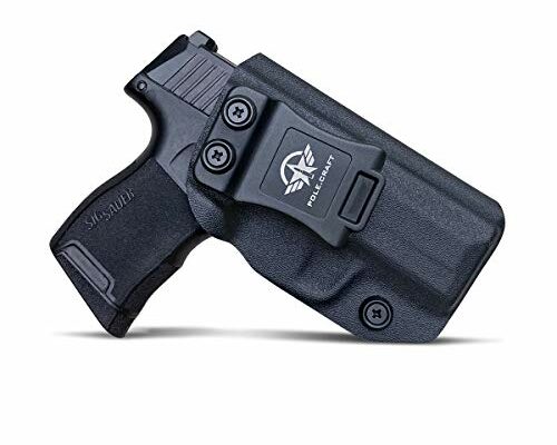 Sig P365 Holster IWB Kydex for Sig Sauer P365 / P365 SAS / P365 X Pistol - Inside Waistband - Sig Sauer P365 Gun Accessories - Sig 365 X / 365 SAS Holster (Black, Right Hand Draw)