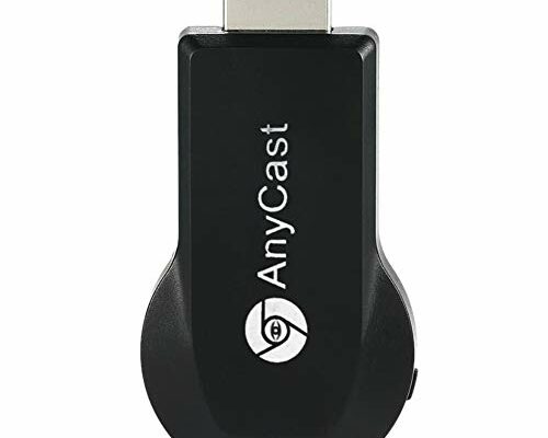 SmartSee Anycast HDMI Wireless Display Adapter WiFi 1080P Mobile Screen Mirroring Receiver Dongle for iPhone Mac iOS Android to TV Projector Support Miracast Airplay DLNA