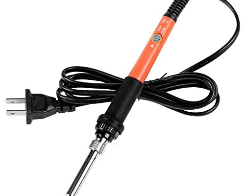 Soldering Iron, 60W 110V Adjustable Temperature Soldering Iron Pen, Soldering Welding Iron Tool for Welding Repair, Electric Repairing, Jewelry, DIY