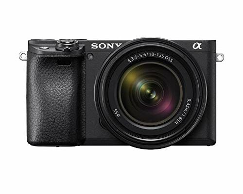 Sony Alpha a6400 Mirrorless Camera: Compact APS-C Interchangeable Lens Digital Camera with Real-Time Eye Auto Focus, 4K Video, Flip Screen & 18-135mm - E Mount Compatible Cameras ILCE-6400M/B