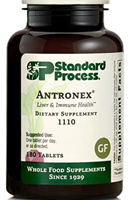 Standard Process Antronex - Whole Food Immune System Support and Liver Health Supplement with Calcium - 180 Tablets