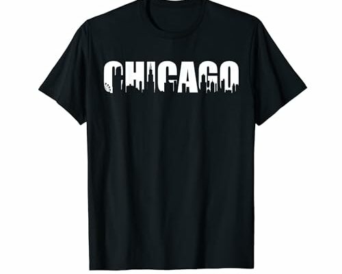 The Windy City Chicago Illinois Home City T-Shirt