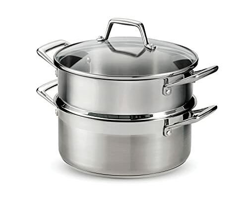 Tramontina Steamer Set Stainless Steel Induction-Ready 5 Quart, 80120/523DS