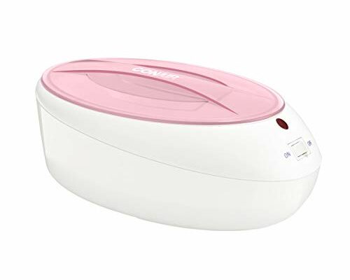 True Glow by Conair Paraffin Wax Machine for Hand and Feet - Paraffin Bath for Hands - Includes 1lb. Moisturizing Paraffin Wax - Pink