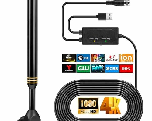 TV antenna-TV antenna indoor,TV antenna for smart TV indoor,TV antenna for local channels,Digital antenna for smart tv indoor, 400+ Miles Long Range HD TV Antenna,Support All TV.