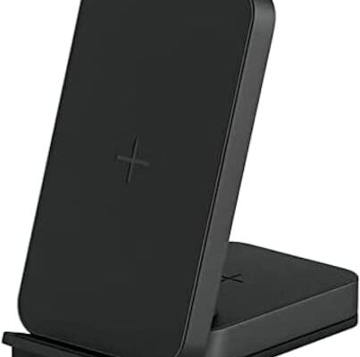 Ubio Labs 2-in-1 Wireless Charging Stand, Black