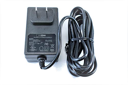 [UL Listed] OMNIHIL 8 Feet Long AC/DC Adapter Compatible with Ambit/Ubee eMTA Voice Cable Modems: U10C017, U10C017, U10C022 Wall Charger