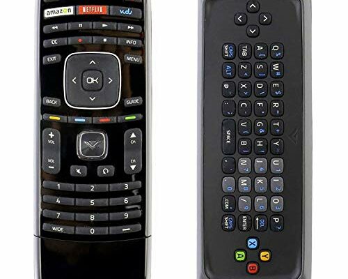 Universal XRT300 Remote with QWERTY Keyboard fit for Vizio LCD LED Smart TV M420SV M550SV M470SL M550SL M470VSE M550VSE E551VA M320SR M420SR E3D320VX XVT3D D500I-B1 E420I-A1 E470i-A0 E3D420VX