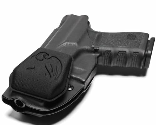 Vedder Holsters Vedder Holster Wedge - Universal Foam Wedge for Holster - AIWB Holster Wedge Kit - Kydex Holster Comfort Pad - Black Cushion Pad for Holster