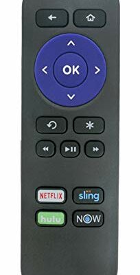 VINABTY Replaced Simple IR Remote fit for Roku Premium Express 1 2 3 4 4620XB 3920X 3920XB 3920R 3921RW 3920RW 3900RW 4620RW 4620R 3700R 4620RW 3910RW 3700RW 3710RW 3710XB 3900XB 4620XB