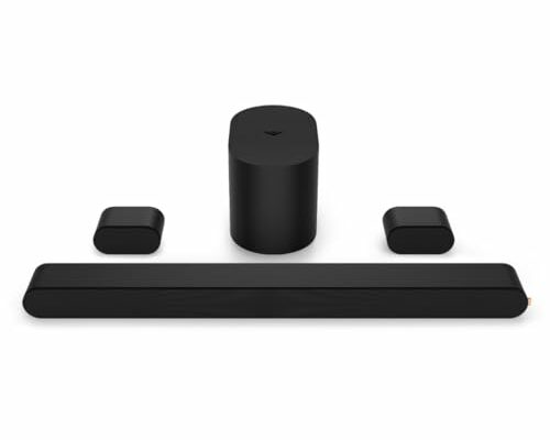 VIZIO 5.1 Soundbar SE, Wireless Subwoofer, Surround Sound w/Dolby Atmos, DTS:X, Bluetooth - SV510X-0806 (New, 2024 Model)