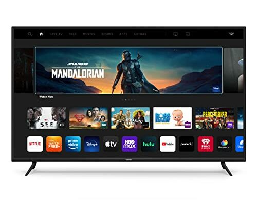 VIZIO 70-Inch V-Series 4K UHD LED Smart TV with Voice Remote, Dolby Vision, HDR10+, Alexa Compatibility, V705-J03, 2022 Model