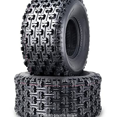 WANDA Set 2 Sport ATV Tires AT 22x11-10 22x11x10 P357 GNCC (Grand National Cross Country) Race Tire 0.71" Lugs 10268