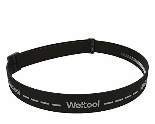 Weltool Elastic Headlamp Strap Replacement Headband for Most Black Diamond Petzl Energizer Pelican Fenix Headlamps 1”Width Comfortable Band