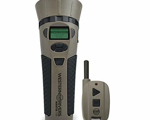 Western Rivers Walker's Mantis 75 Compact Easy-to-Use Handheld Electronic Game Call with Remote - Predator Hunting Accessory