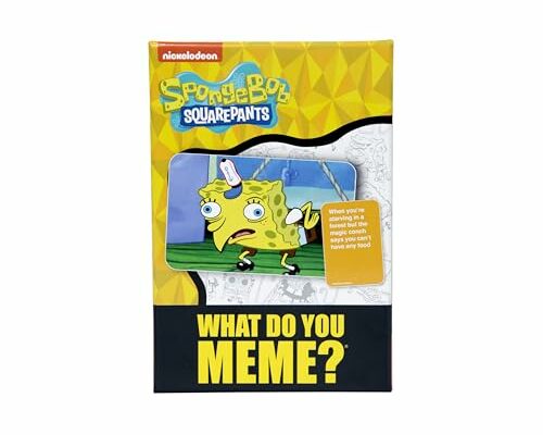 WHAT DO YOU MEME?® Spongebob Squarepants Expansion Pack - Family Card Games for Kids and Adults