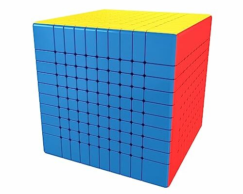 Willking Moyu Meilong 10x10 Speed Cube Stickerless MoFang JiaoShi Meilong 10x10x10 Puzzle Cube Cubing Classroom 84mm Speed Toys