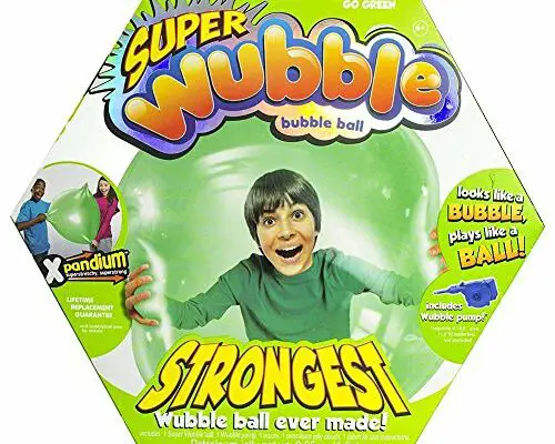 Wubble The Amazing Tear-Resistant Super Bubble Ball - Green