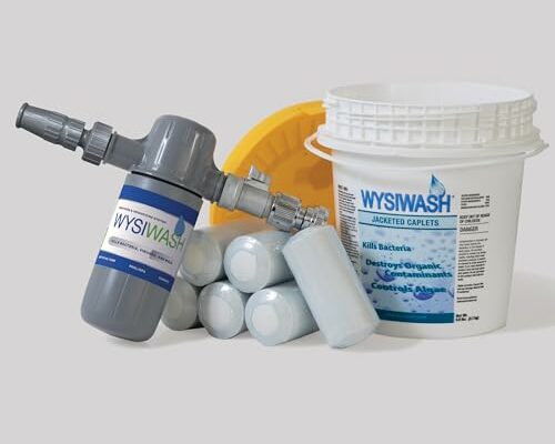 WYSIWASH Sanitizer-V and 9-Pack of Jacketed Caplets