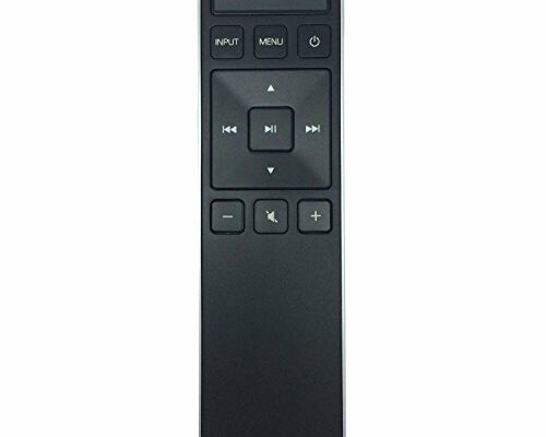 XRS551-C Replacement Remote Control fit for VIZIO SB3851C0 SB3851-C0 SB3851C0M SB3851-C0M SB3851D0 SB3851-D0 SB4051C0 SB4051-C0 SB4051D5 SB4051-D5 Soundbar Hometheater Sound Bar