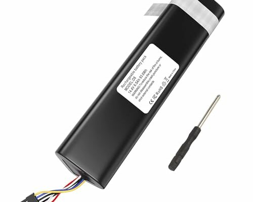 YAYA-Bechine 14.4V 6500mAh Replacement Battery for Neato D3 D4 D5 D6 D7 Robotic Vacuum Cleaners（93.6Wh）