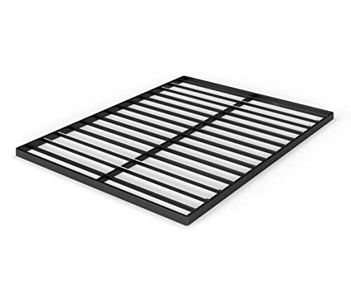 ZINUS Quick Lock Bunkie Board, Box Spring & Bed Slat Replacement, Metal Frame with Steel Slats, Easy Assembly, Queen