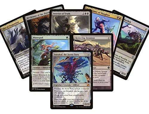 25 Magic Card Eldrazi Lot - 3 Rares/Mythics, 25+ Commons/Uncommons, and Foils!