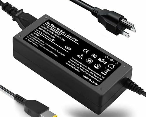 65W Lenovo Laptop Charger for Lenovo Thinkpad T460 T470 T470S T430 T440 T440S T440P T450 T460S T540P T560 E440 E450 E550 E560 G50 G50-45 G50-70 G50-80 Z50 Z50-70 Z50-75 AC Adapter Power Supply Cord