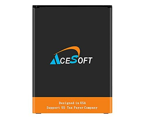 AceSoft Large Power Boosting 4600mAh Extended Slim BL-45B1F Lithium Battery Compatible with T-Mobile LG V10 H901 Smartphone