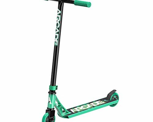 ARCADE Rogue BMX Pro Scooter - Skatepark Scooter for Tricks - Scooter Pro Trick Scooters - Beginner Stunt Scooters for Kids & Pre Teens Ages 7 Years & Up - Boys & Girls Colors Monopatin Scotter (Teal)