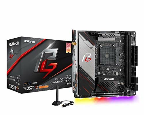 ASRock X570 Phantom Gaming-ITX/TB3 Mini ITX Thunderbolt 3 AMD Motherboard Model X570 Phantom GAM ITX