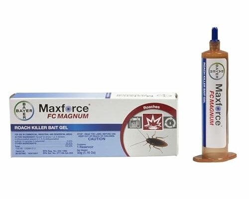 Bayer 79432135 maxforce FC Magnum Roach Killer Bait Gel Insecticide, Light Brown