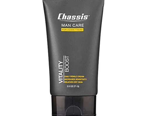 Chassis Vitality Boost Penile Health Cream for Men, Male Moisturizing Cream, Relieves Irritation, Sensitivity Solution, Natural Ingredients