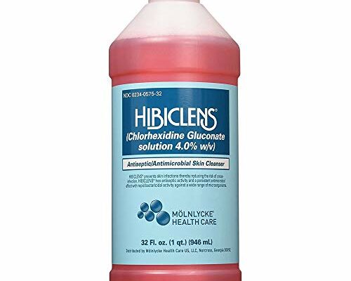 Hibiclens – Antimicrobial and Antiseptic Soap and Skin Cleanser – 32 oz – for Home and Hospital – 4% CHG