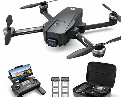 Holy Stone HS720E Drones with Camera for Adults 4K,Integrated Remote ID, 2 Batteries 46 Min Flight Time, 5GHz FPV Transmission, 130° FOV EIS Camera,Drone with 4K/30FPS Video,Brushless Motor, Auto Return, Follow Me, GPS Drone for Beginner