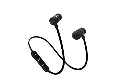 iJoy Bluetooth Wireless Sport Earbuds IPX4 Sweatproof Sport Headphones with Microphone, Noise Cancelling Earphones, Noise Cancelling Headset for Workout, Running, Gym