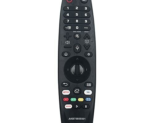 New AKB75855501 MR20GA Replacement Magic Voice Remote Control fit for LG TV 65UM7650PUB 75UM8070PUA 82UM8070AUB 82UM8070PUA 86UM8070AUB 86UM8070PUA 43UM6950DUB 49UM6950DUB 55UM6950DUB 60UM6950DUB