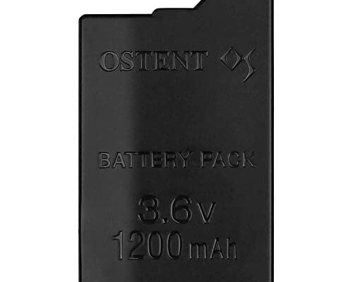 OSTENT 1200mAh 3.6V Li-ion Polymer Lithium Ion Rechargeable Battery Pack Replacement for Sony PSP 2000/3000 PSP-S110 Console