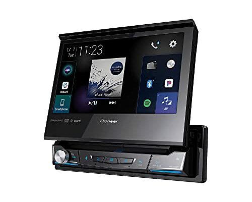 Pioneer AVH-3500NEX 1-Din 7-Inch Flip Out AV Receiver with Carplay and Android Auto