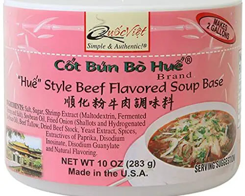 Quoc Viet Foods Cot Bun Bo Hue Style Beef Flavored Soup Base, 10 oz.