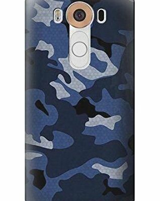 R2959 Navy Blue Camo Camouflage Case Cover for LG V10