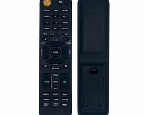 Replacement Remote Control Work for TV/Audio/Projector for Onkyo TXNR595 TX-NR595 7.2 Channel Network AV A/V Receiver