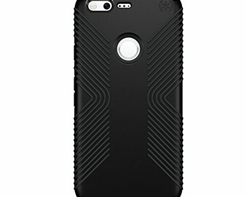 Speck Products Presidio Grip Cell Phone Case for Google Pixel XL - Black/Black