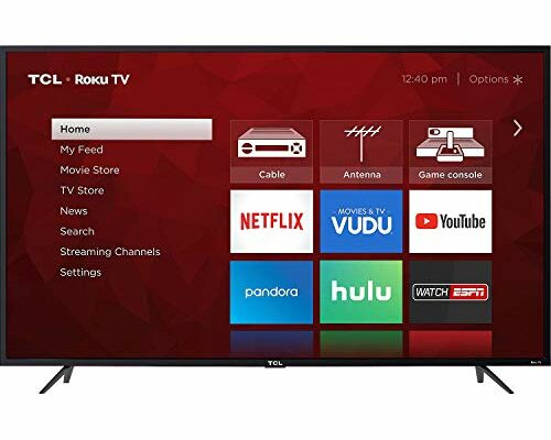 TCL 65S403 65" 4K UHD Smart Roku LED TV