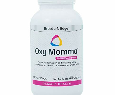 Revival Animal Health Breeder's Edge Oxy Momma- Nursing & Recovery Supplement- for Medium & Large Dogs- 40ct Soft Chews