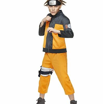 Spirit Halloween Naruto Shippuden Kids Naruto Costume | Officially Licensed | Group Costume | Anime Cosplay | Naruto Cosplay