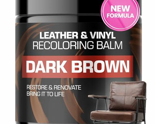 The Original Leather Recoloring Balm, Leather Color Restorer, Leather Scratch Remover, Leather Couch Scratch Repair, Leather Restorer for Couches, Leather Couch Paint, Leather Scratch Repair Balm