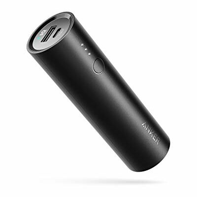 Anker PowerCore 5,000mAh Portable Charger, Ultra-Compact 5K External Battery with Fast-Charging Technology, Power Bank for iPhone 15/15 Plus/15 Pro/15 Pro Max, iPad, Samsung Galaxy and More