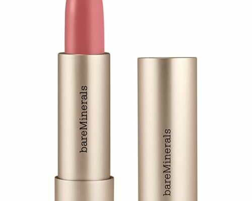 bareMinerals Mineralist Hydra-Smoothing Lipstick for Women, Satin Finish, Full Coverage Lip Stick, Lightweight Hydrating Lipstick, Long Lasting, Vegan