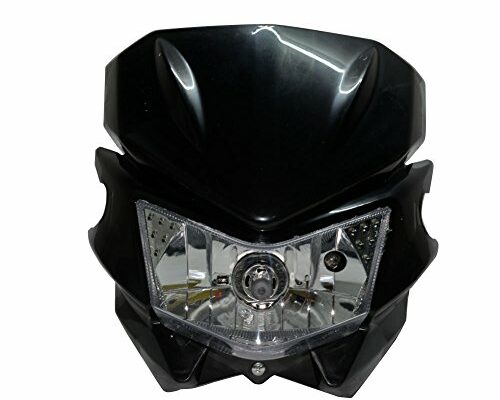 Beautyexpectly 12V 35W H4 Universal Street Fighter Headlight Headlamp Fairing kit For KAWASAKI For YAMAHA For SUZUKI For Dirt Bike Motorcycle